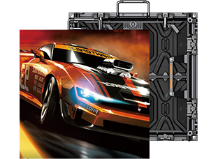 Lightweight rental LED panels for fast installation and operation